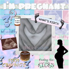 Pregnancy Digital Scrapbook Kit